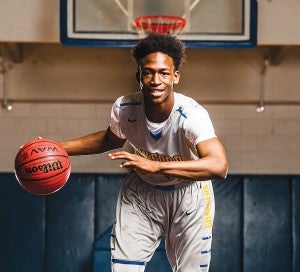 Oxford’s Jarkel Joiner earned Player of the Year after pouring in 26.7 points per game, usually producing those numbers despite having extra defensive attention thrown his way. (Bruce Newman)
