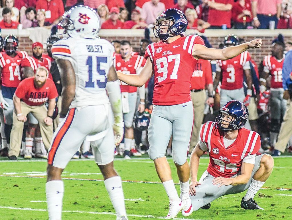 Gary Wunderlich leads Ole Miss' special teams into season The Oxford