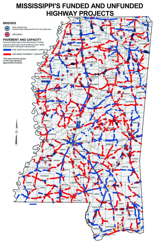 Traffic I 10 West Mississippi 06 - dmhcp74