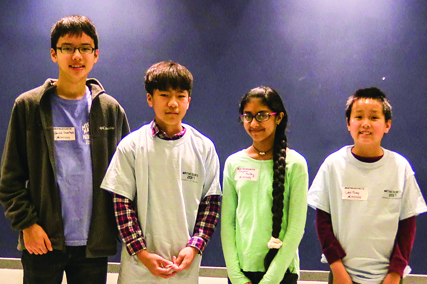 Oxford Middle School students do well in local MATHCOUNTS competition