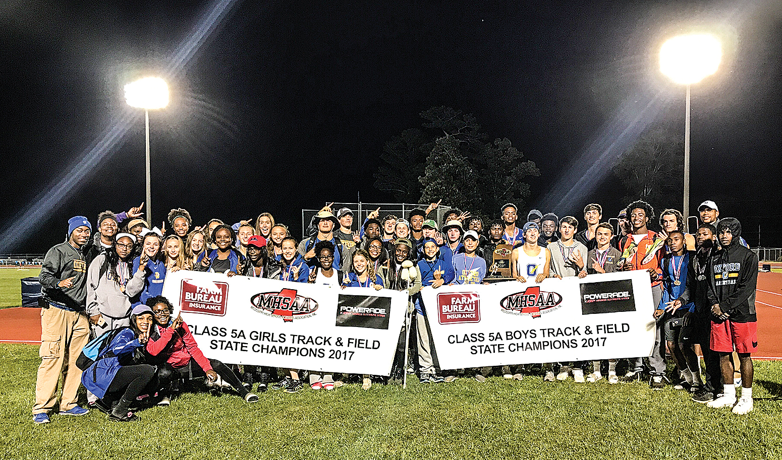 Oxford track sweeps 5A state meet once again after scoring error The