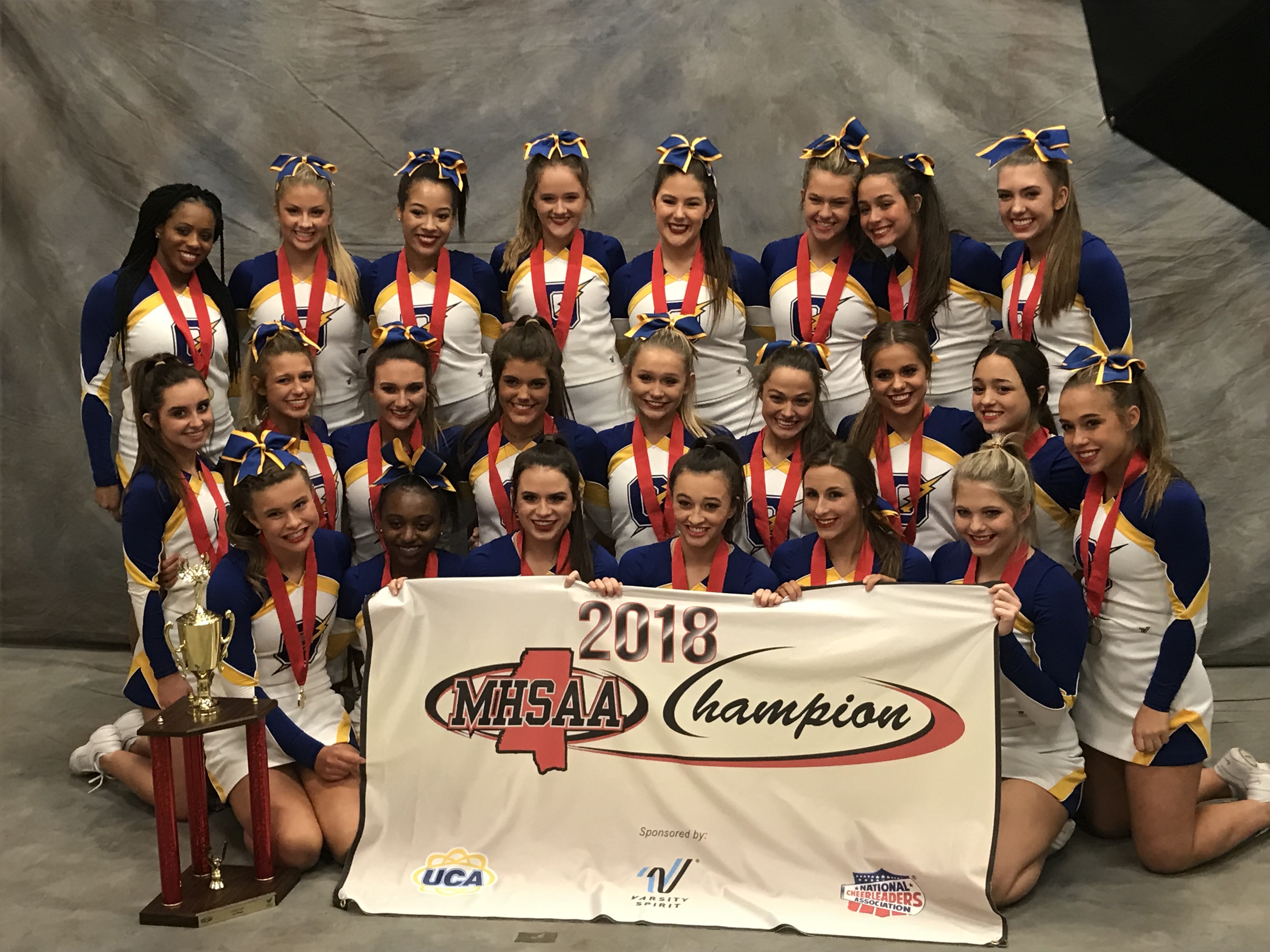 Abundance of cheer Oxford High wins state championship in cheerleading