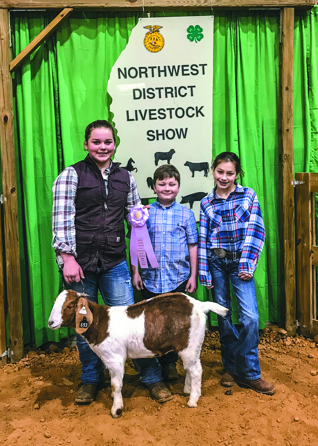 FFA members place at district livestock show in Batesville The Oxford