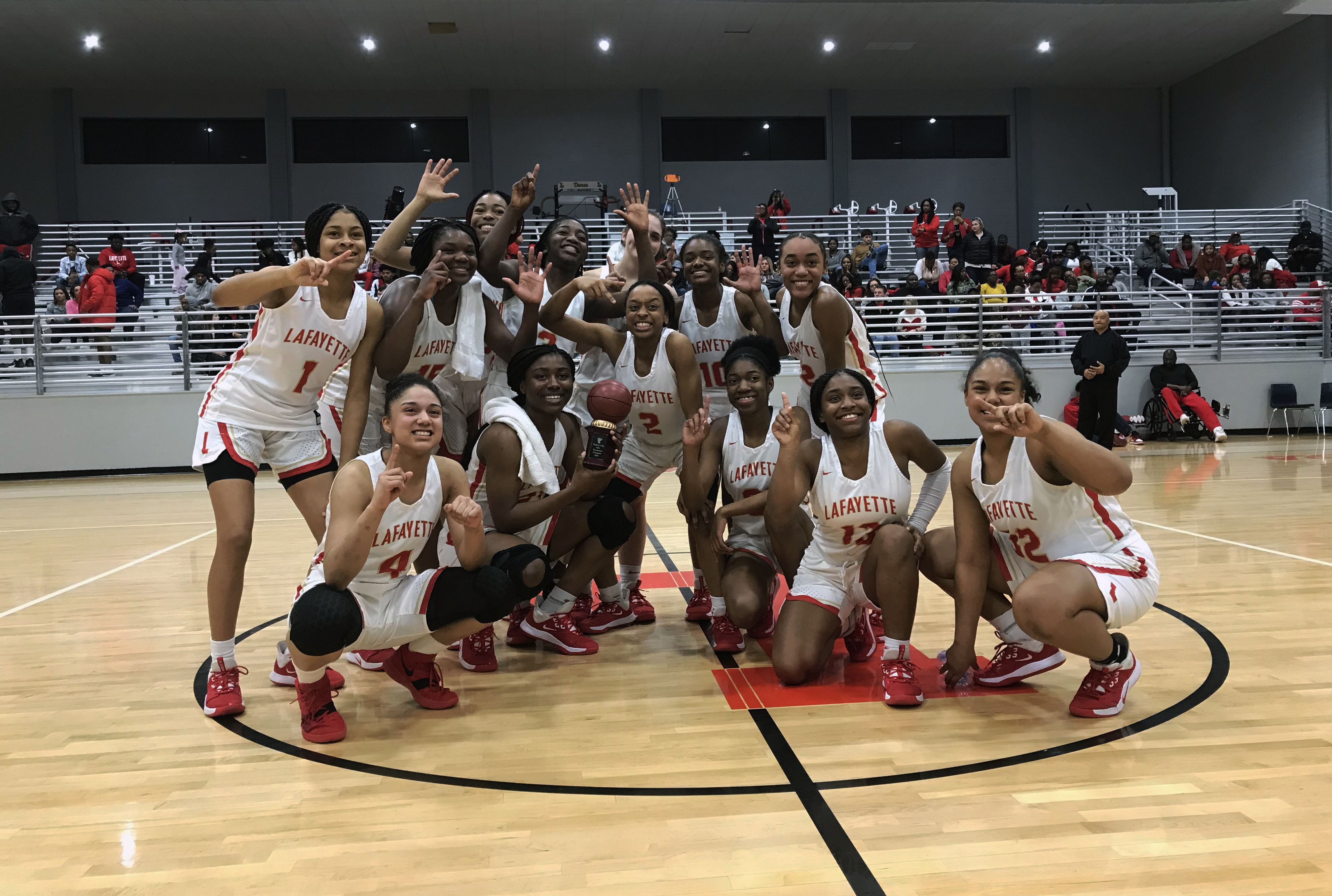 Lafayette girls win 15A championship, secure bye in 5A playoffs The