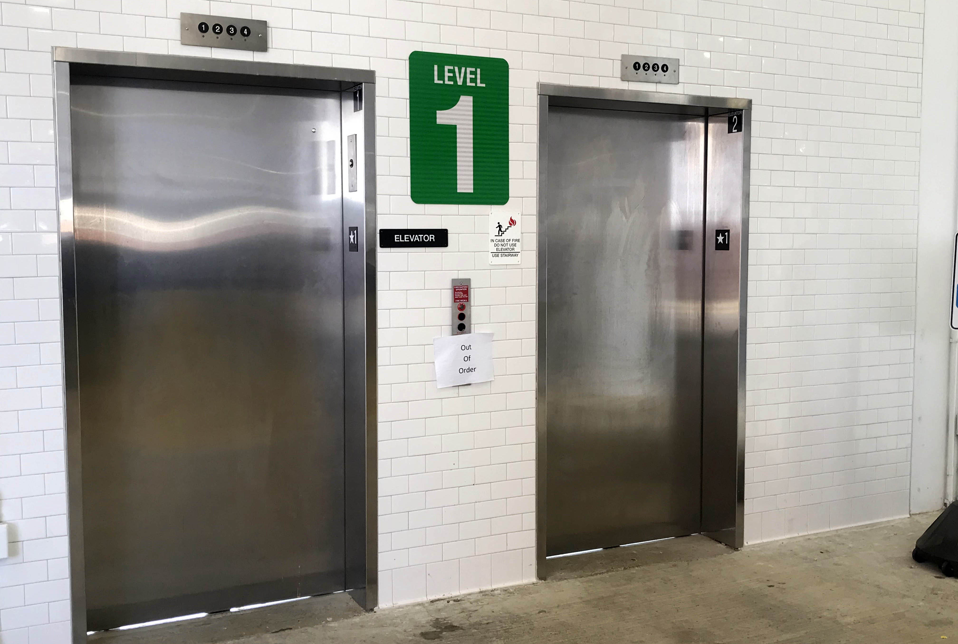 Parking Garage Elevator