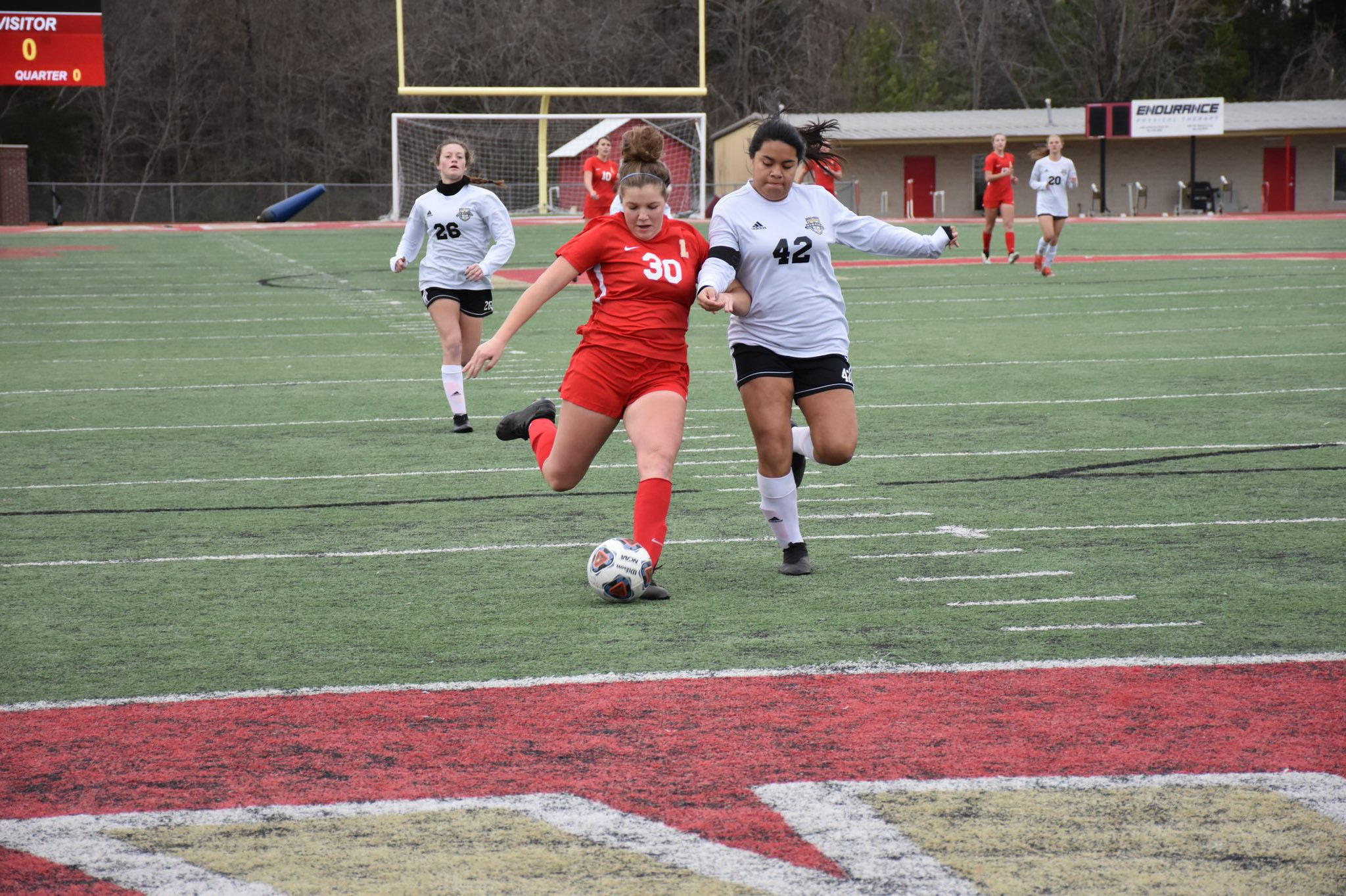 Lafayette girls soccer cruises in second round win over New Hope The