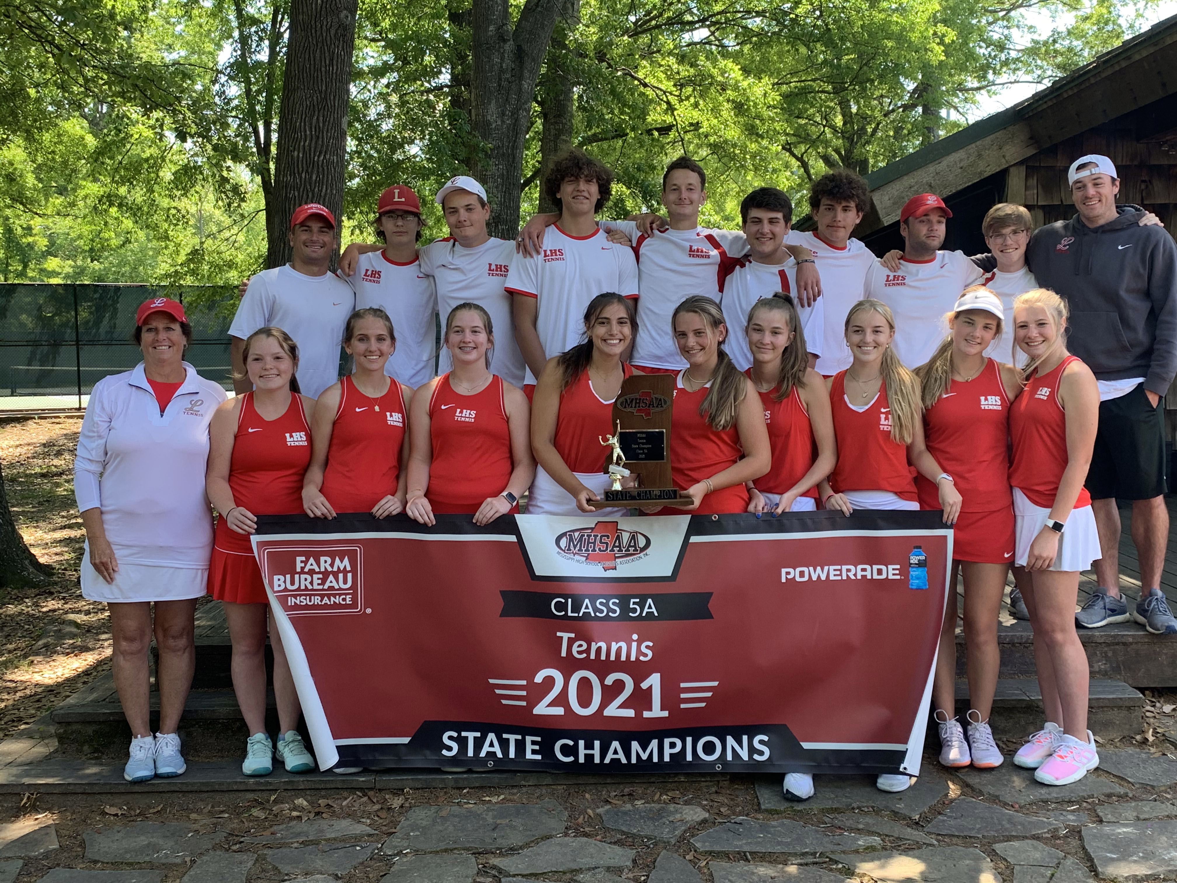 Lafayette tennis defeats Brookhaven to win second 5A title in last
