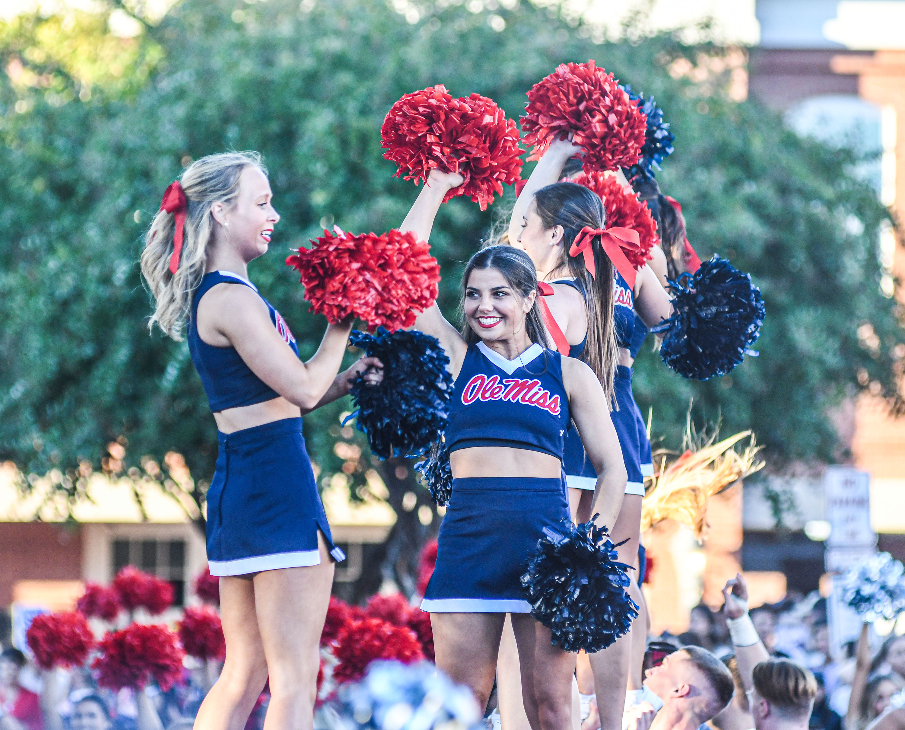 Ole Miss Parade Draws Thousands to the Square in Oxford