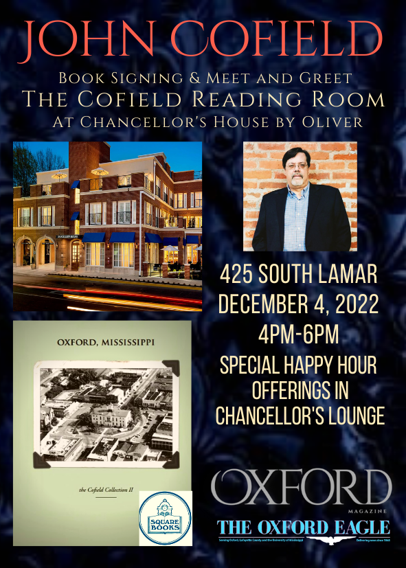 A Cofield’s Collection John Cofield Returns to Chancellor’s House