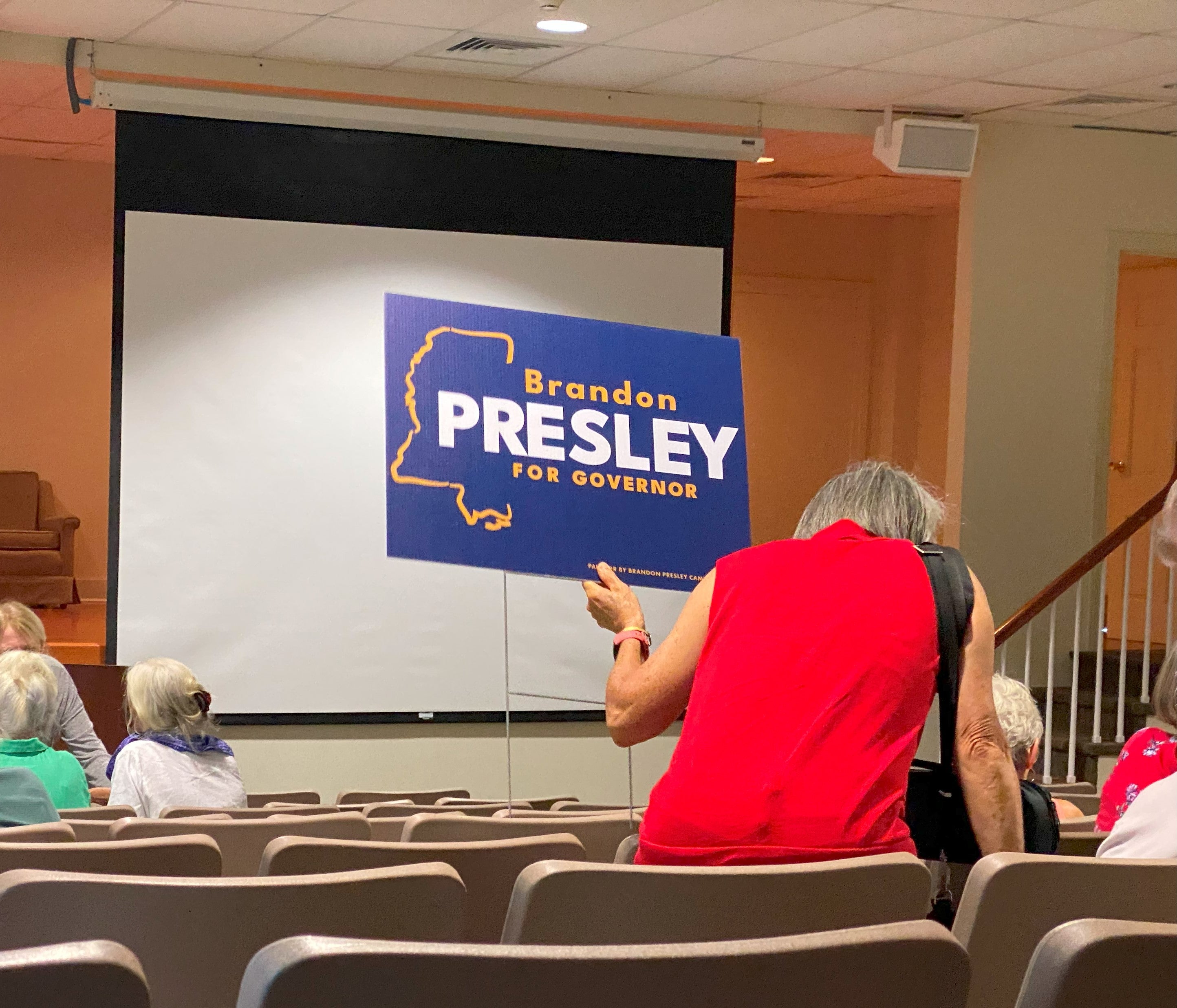 Democratic candidate for Governor of Mississippi, Brandon Presley, visited Oxford Wednesday to hold a town hall at the Oxford-Lafayette Public Library