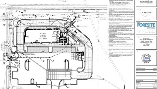 New Chick-fil-A Site Plan Under Review by Oxford Planning Commission