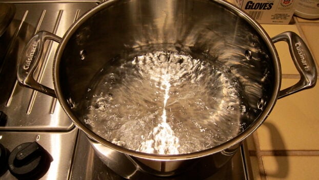 Oxford boil water notice
