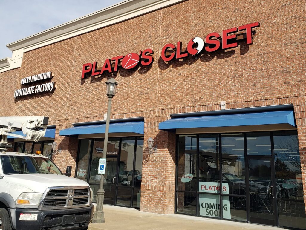 Plato's Closet now open for buying gentlyused clothes; sales to start