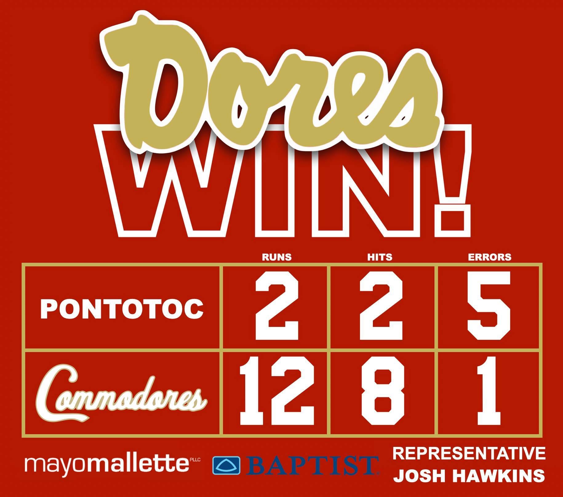 Lafayette defeats Pontotoc 12-2 in series opener