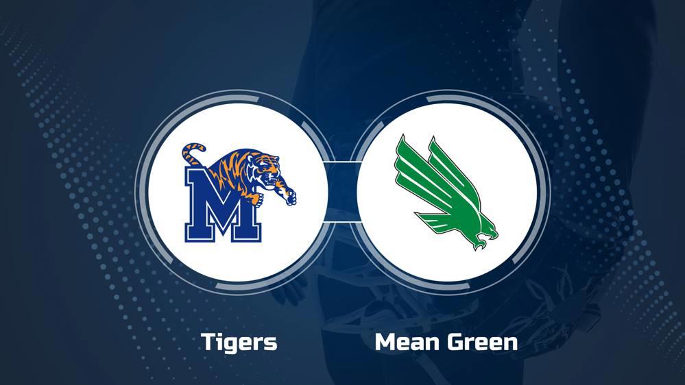 Where to Watch Memphis vs. North Texas on TV or Streaming Live Oct